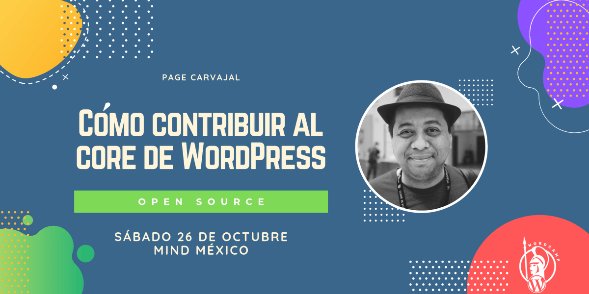 wpguadalajara's tweet photo. Conoce a Page Carbajal. Más sobre su ponencia: https://t.co/kT5EbwDPGm #WCGDL #WCGDL2019 #WordCamp #WordPress #WPEvent #OpenSource https://t.co/QuEWRfdfYp