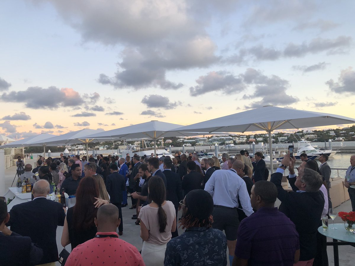 BdaKevin's tweet photo. We did it! A huge thank you to the teams @investBermuda @fintechbermuda @BdaGovernment who worked so hard to put together the @BermudaTechWeek and #BermudaTechSummit for our emerging #technology sector #BermudaIsDifferent https://t.co/dE5ICqT3dw