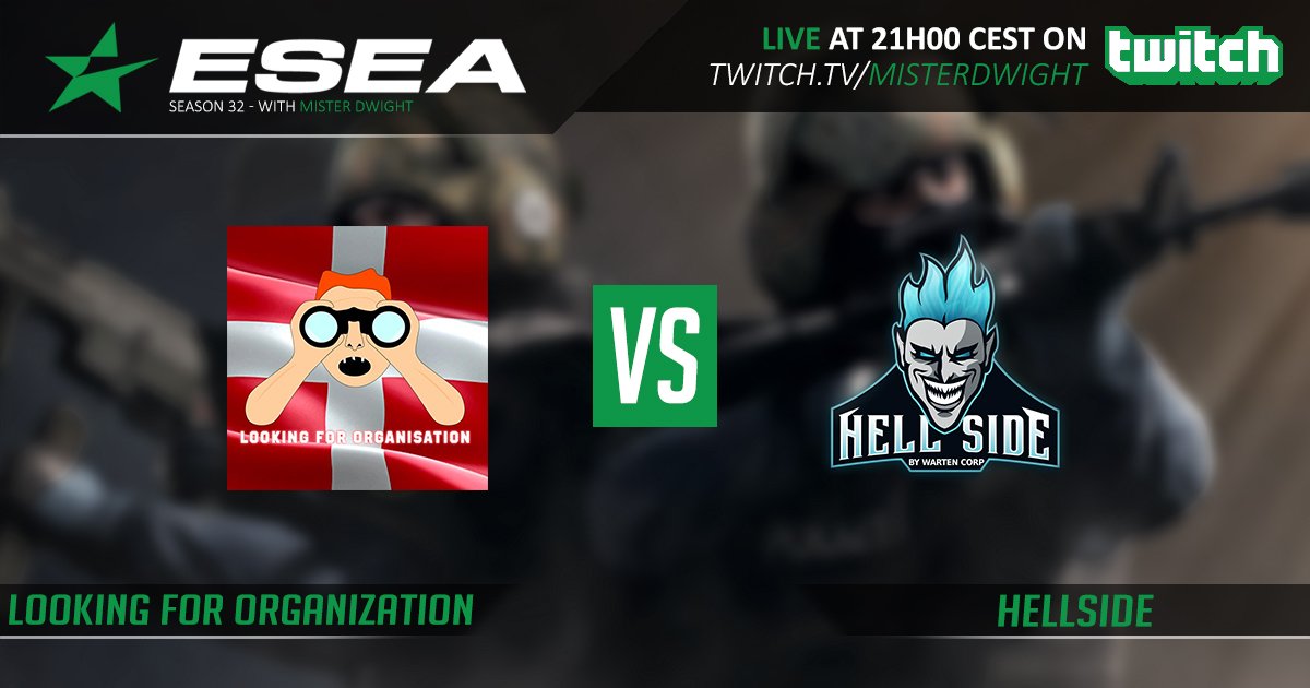 Dwight44954's tweet photo. #LIVE
@ESEA MAIN - 21h
#LookingForOrganization🇩🇰 vs. 🇫🇷@HellSide_eSport
🗺️Maps : Nuke - B01
🎙️@Dwight44954
📍https://t.co/R7n5aVNoqQ https://t.co/zpoExzriIh
