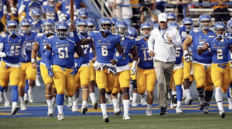 Shanks9Tiger's tweet photo. After a great conversation with coach Bernardi @BernardiJoe I am proud to announce I have received my 3rd offer from San Jose State University https://t.co/X1GYKqOees