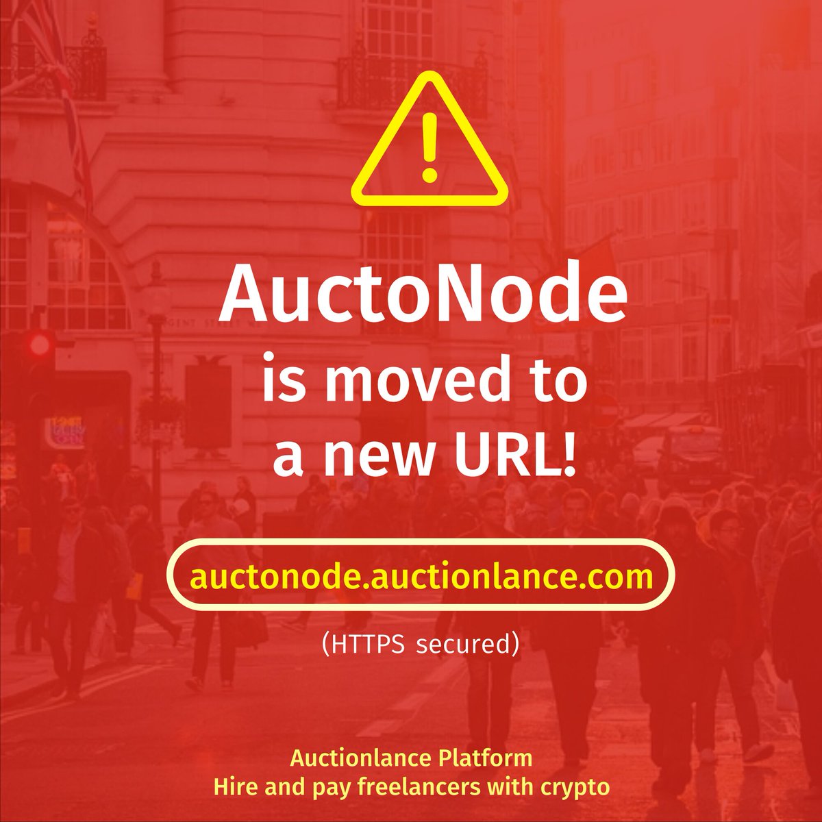 auctionlance's tweet photo. Important announcement:

Hello community, we are pleased to inform everyone our AuctoNode app can now be accessed via https://t.co/B3da9tfWBZ

#waves #wavesplatform #wavesnode #freelancer https://t.co/3x1LuHw7zn