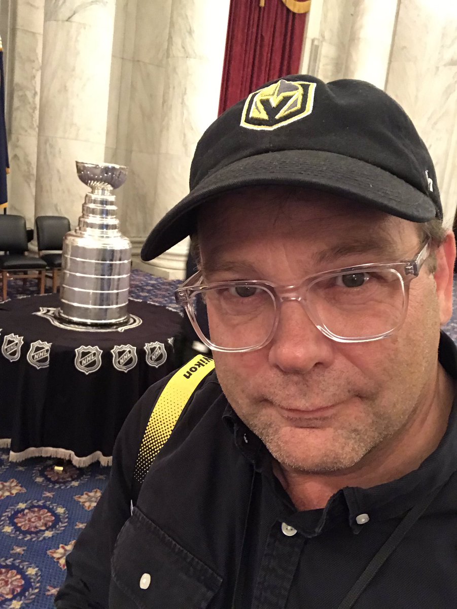 billclarkphotos's tweet photo. The @GoldenKnights have waited long enough. #StanleyCup coming to Vegas this year. #allknightlong https://t.co/qYXFyRdm0F