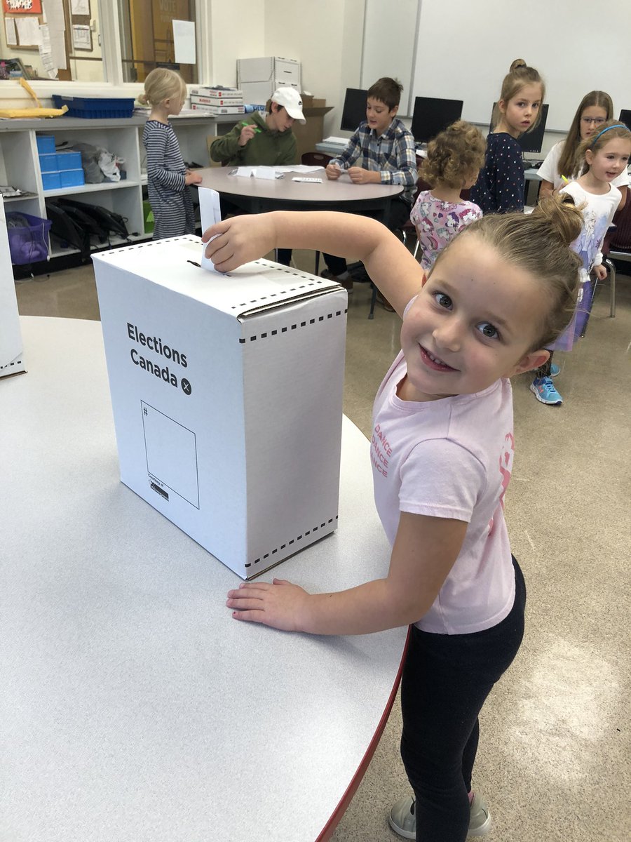 MsMMcNulty's tweet photo. K Students @RosslandSummit learning what it means to vote thanks to @nicolakuhn for organizing. K’s voted for what Six Cedar Tree animal/value they believe is most important to them #sd20 https://t.co/4pFtcYD3FC