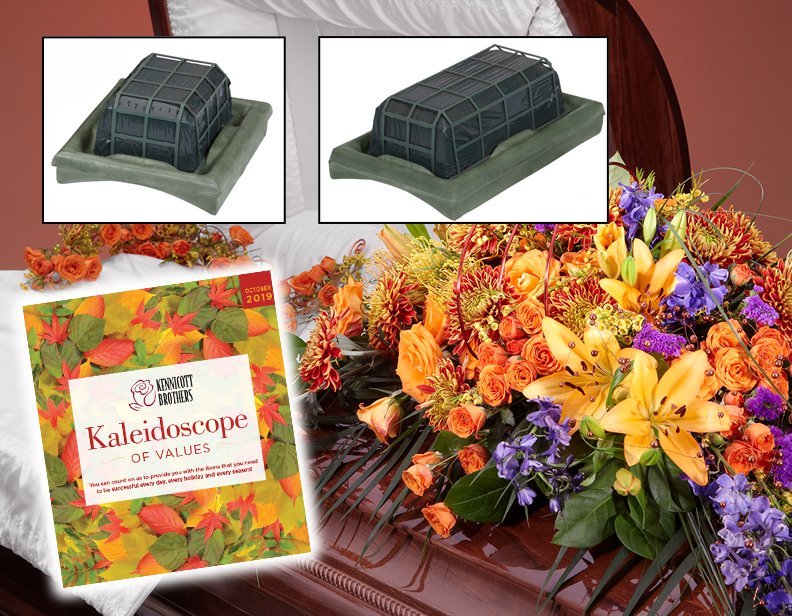 SAVE on Oasis Casket Saddles this month by downloading our October Kaleidoscope of Values supply sale brochure! Ask your salesperson for the password, and check out all of the other great deals: hubs.ly/H0lg9wf0