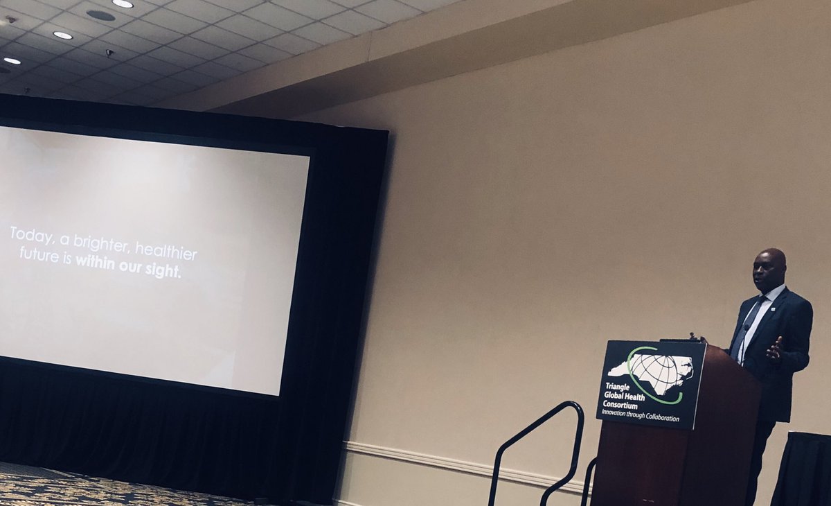 awebermph's tweet photo. “We will go very far in #globalhealth when we learn to change the glasses through which we see the world.” - @IntraHealth’s @pgaye at #TGHC2019 #OneHealth #TriangleGlobalHealth @TriangleGH https://t.co/KihoGH7aBA
