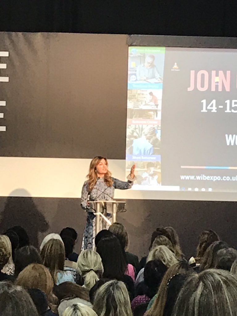We had the pleasure of being at <a href="/wibexpouk/">WIBTexpoUK</a> today and saw the wonderful <a href="/karren_brady/">Baroness Karren Brady CBE</a> speak. A true inspiration to women everywhere, thank you for an amazing keynote!