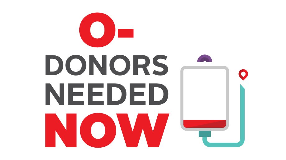 CanadasLifeline's tweet photo. O-negative blood levels are low. Meanwhile, somewhere in Canada, someone needs blood to survive.

As a universal donor, you can make a lifesaving difference.

Book now at https://t.co/lg6upbBJqF https://t.co/RKLH1jAx3s