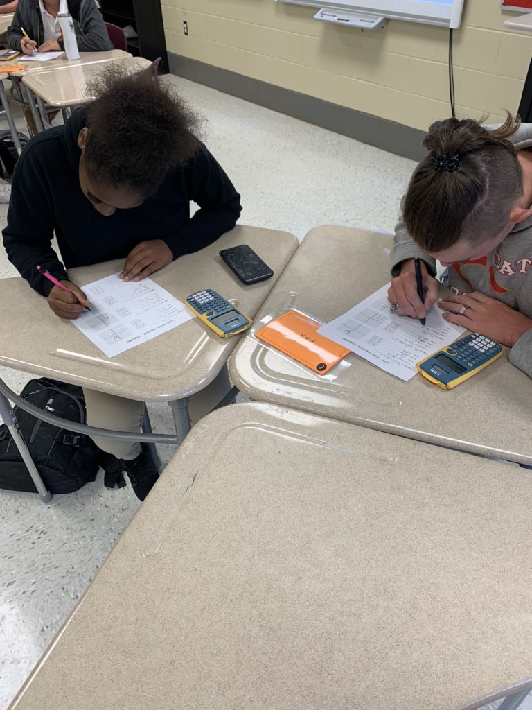 NicoleThomas722's tweet photo. Thanks to @AllThingsAlg my students enjoyed today’s review on Graphing Quadratic Equations with a station activity. https://t.co/T4adyKuNfz