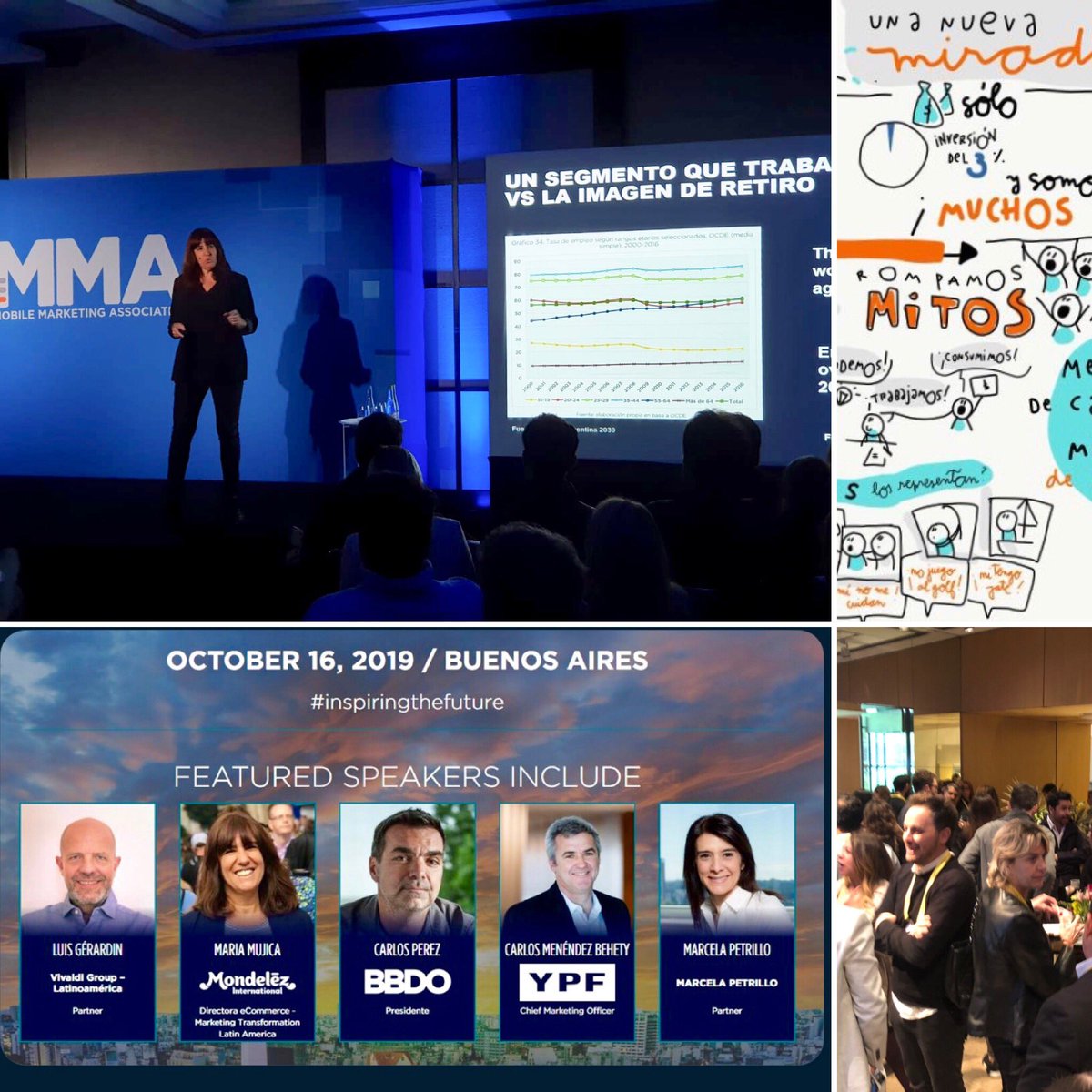#MMAInnovate Gracias x la invitacion! Gen Z+Millenials+50s! Como sumar esta generacion al mundo de las marcas. Es hora! #revolucionsenior <a href="/sebacampanario/">Sebastián Campanario</a> <a href="/soniajalfin/">sonia jalfin 💚</a>