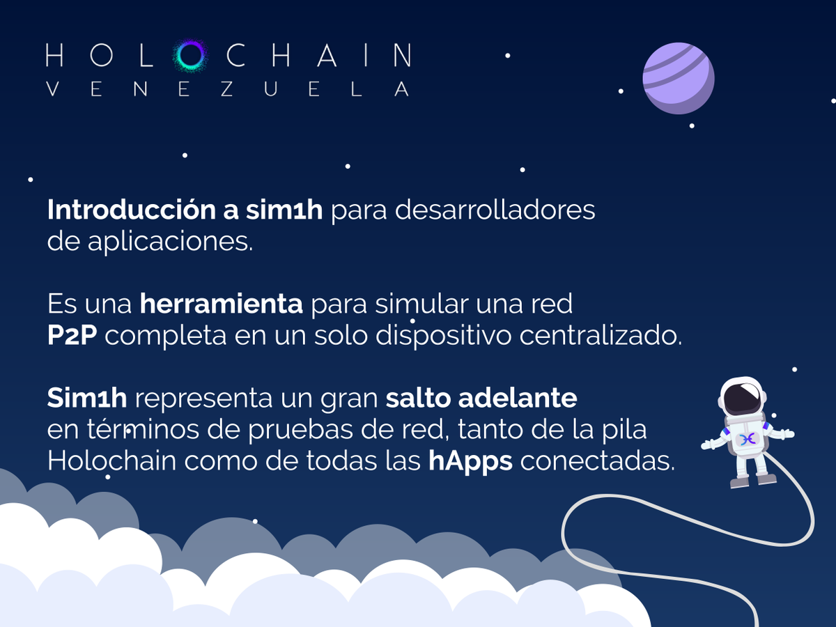 HolochainV's tweet photo. A partir de Holochain Release v0.0.31-alpha1, sim1h está integrado.
Sim1h representa un gran salto adelante para el desarrollo en Holochain.
Leé más en nuestra Facebook Page: https://t.co/rEkEJtlkb3
#Holochain #HolochainDeveloper #Techonology #Apps #DevForum https://t.co/UBbNJ32oQv