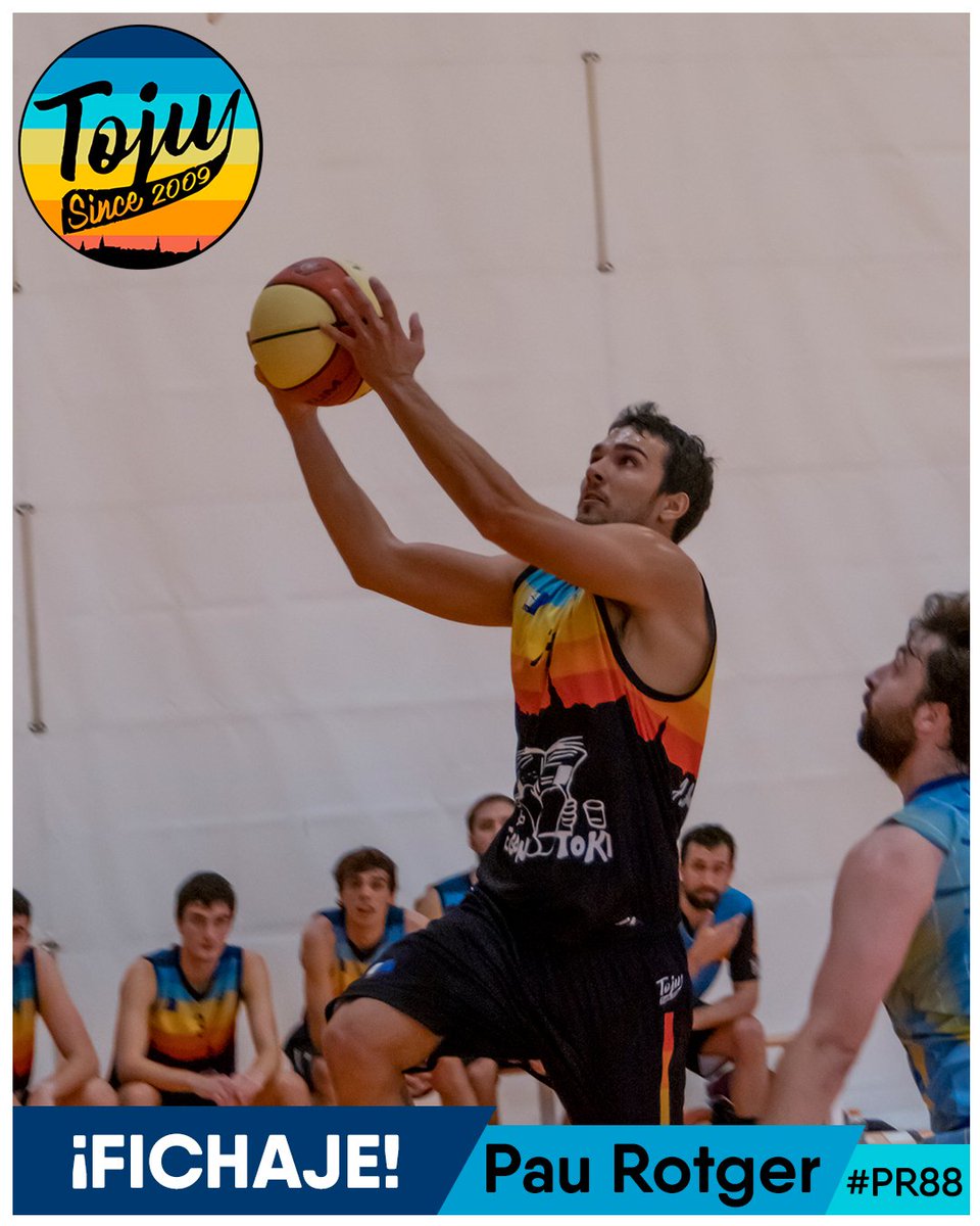 CBToju's tweet photo. Y llegado desde Mallorca ni más ni menos otro jugador que reforzará la plantilla del primer equipo masculino. Pau Rotger viene a seguir aumentando el nivel defensivo del equipo buscando retornar la esencia de este equipo. #PR88 #PauEsDelToju #Ateam https://t.co/Fo4IVOnyUi