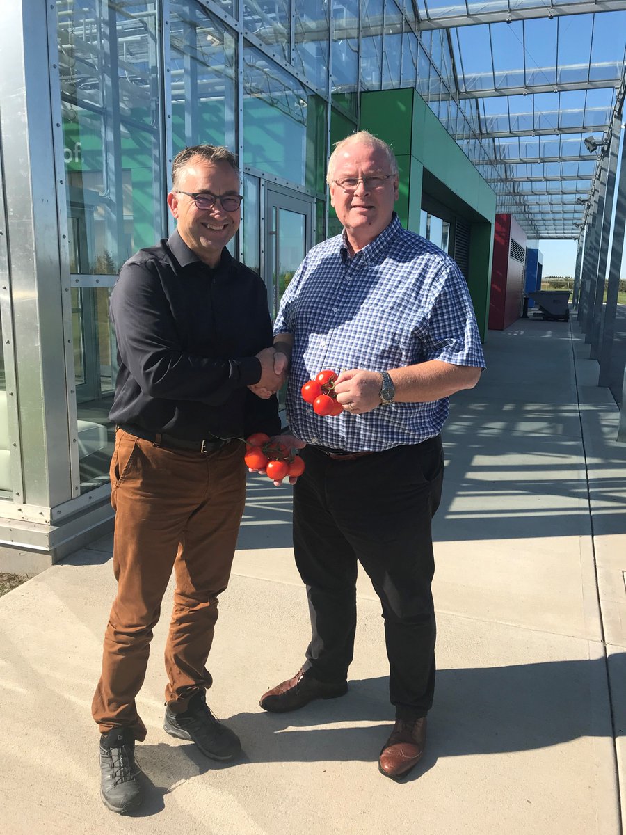Some exciting #news to share. #Vineland has partnered with <a href="/Eminent_BFG/">Eminent Food</a> in quest to bring consumers tasty #Ontario #tomatoes Read more 👉vinelandresearch.com/media-releases…  #innovation #results #impact