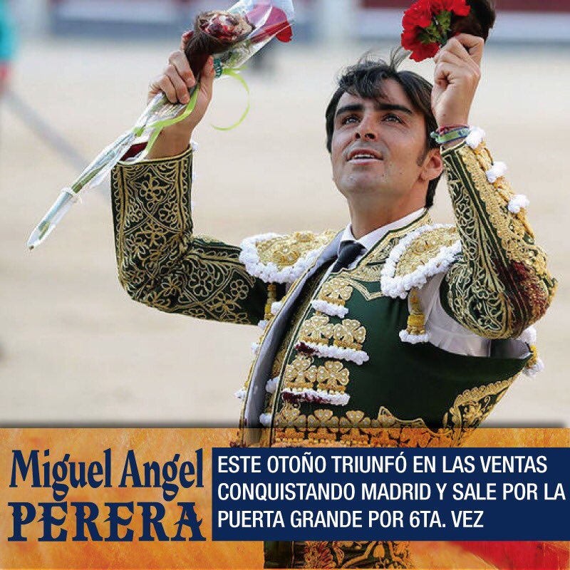 Miguel Ángel Perera conquista su sexta Puerta Grande en Las Ventas el día de San Isidro.
cope.es/actualidad/tor…