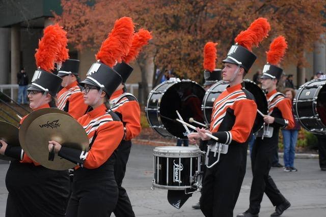 Looking forward to seeing the wonderful high school bands in this year's parade: Baldwinsville, Henninger, Jordan Elbridge, Indian River, and Rome!