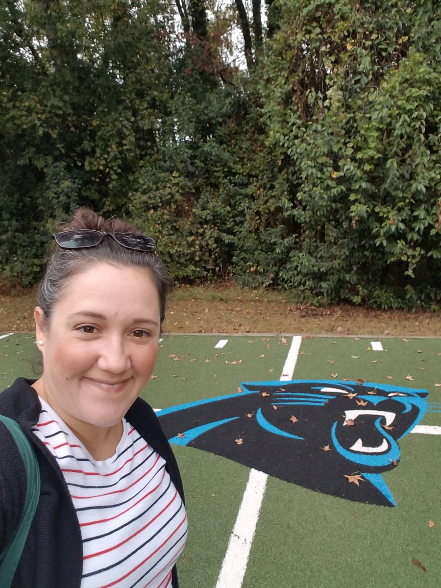 MamaBearSC3's tweet photo. When its @Panthers BYE week and you're feeling 🙄...so you take your kids to the #PanthersPlay60 park 😂🏈💙🖤 .
#KeepPounding https://t.co/kijTJOrz1E