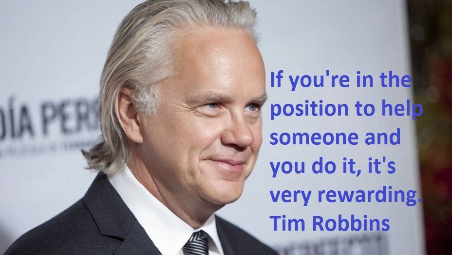 Happy Birthday to Tim Robbins!  