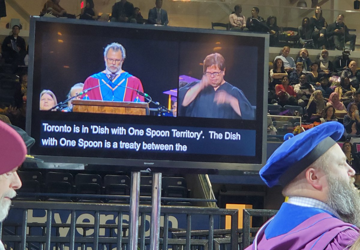 MichaelKolios's tweet photo. Dean of Science @notflyindyin making opening remarks at the Fall @RyersonU convocation. It is one of my favorite times of the year!  Congratulations to all graduates and thank you. Stay curious! Stay resilient! Stay determined! @RUconvo @RyersonSci #Graduation2019 #RUConvo https://t.co/6Ev0EAnUsq