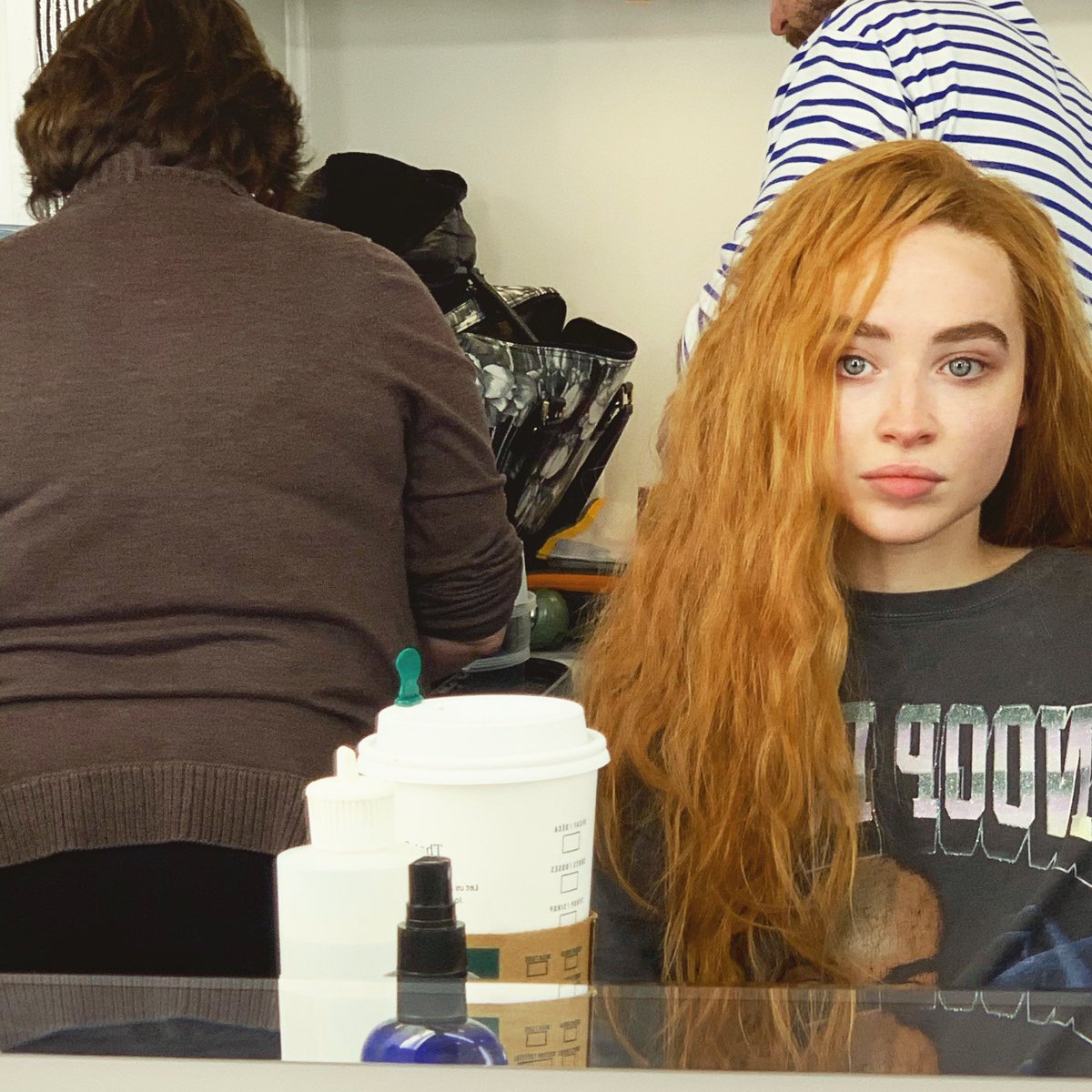 SabrinaAnnLynn's tweet photo. roses are red
violets are blue
my hair is red #cloudsmovie https://t.co/WOqvDeTq8p