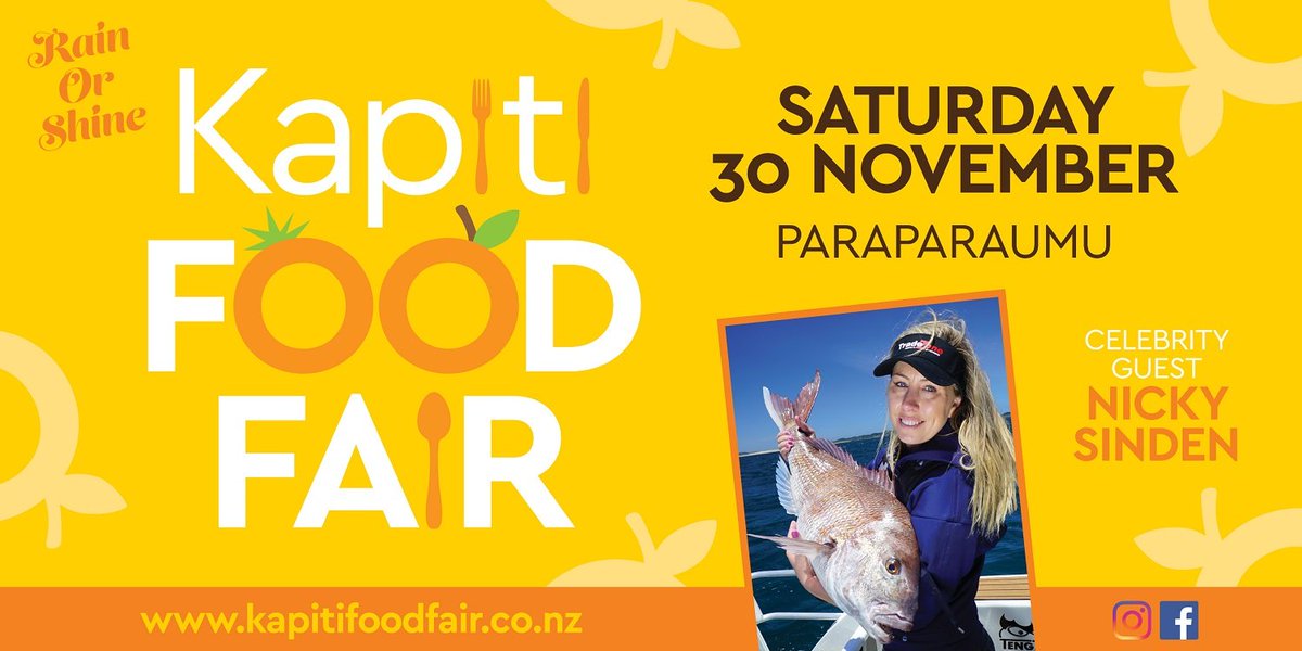 ONLY TWO STANDS LEFT! KAPITI FOOD FAIR - NOVEMBER 30, 2019 MORE INFO: mailchi.mp/30de071ee53b/k…