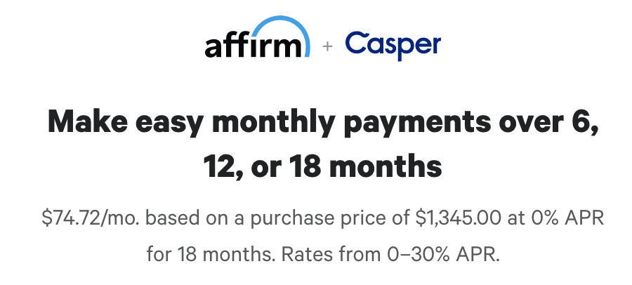 monthly payments vs. bullet payment 