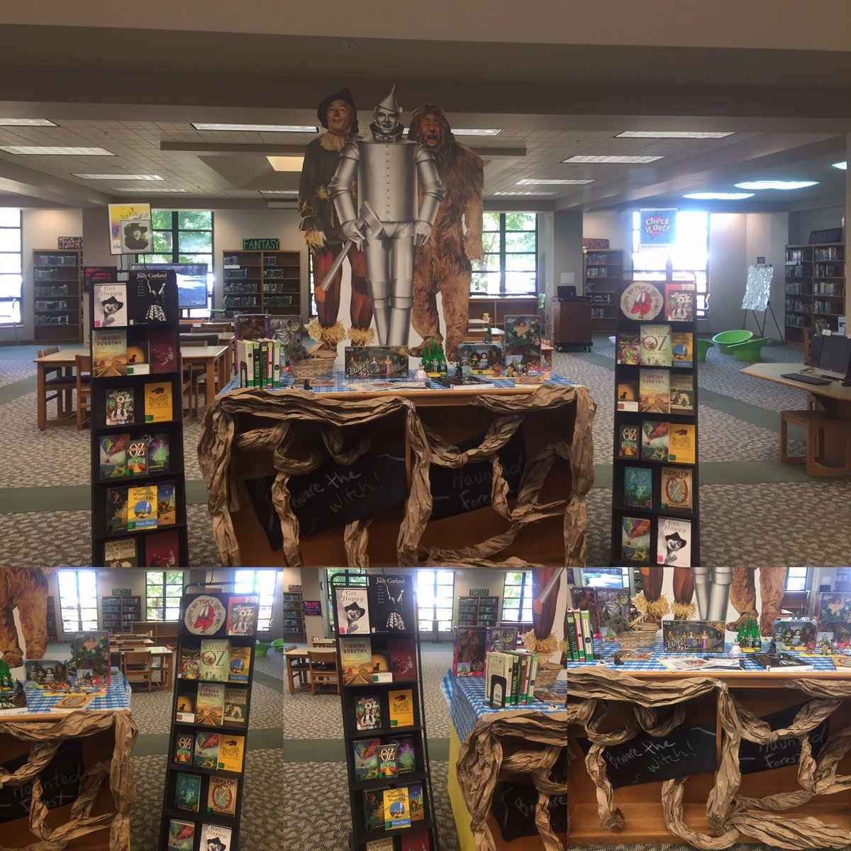 nixahs_library's tweet image. The Big Read is here! Come checkout something from the Land of Oz. Participants will be entered to win something from the display. @nhs_studentco @nixaschools @Nixadirtybirds @ChristianCoLib