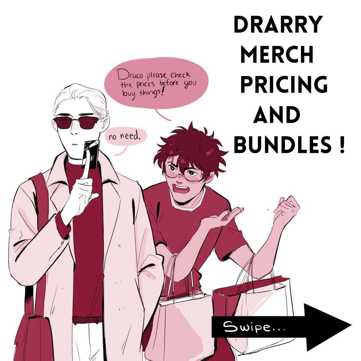 DanasauurM's tweet image. Merch Prices ! all pins will be A-Grade, I will try to ship to as many places as i can but im sorry if i cant ship to your country TT,TT #drarry