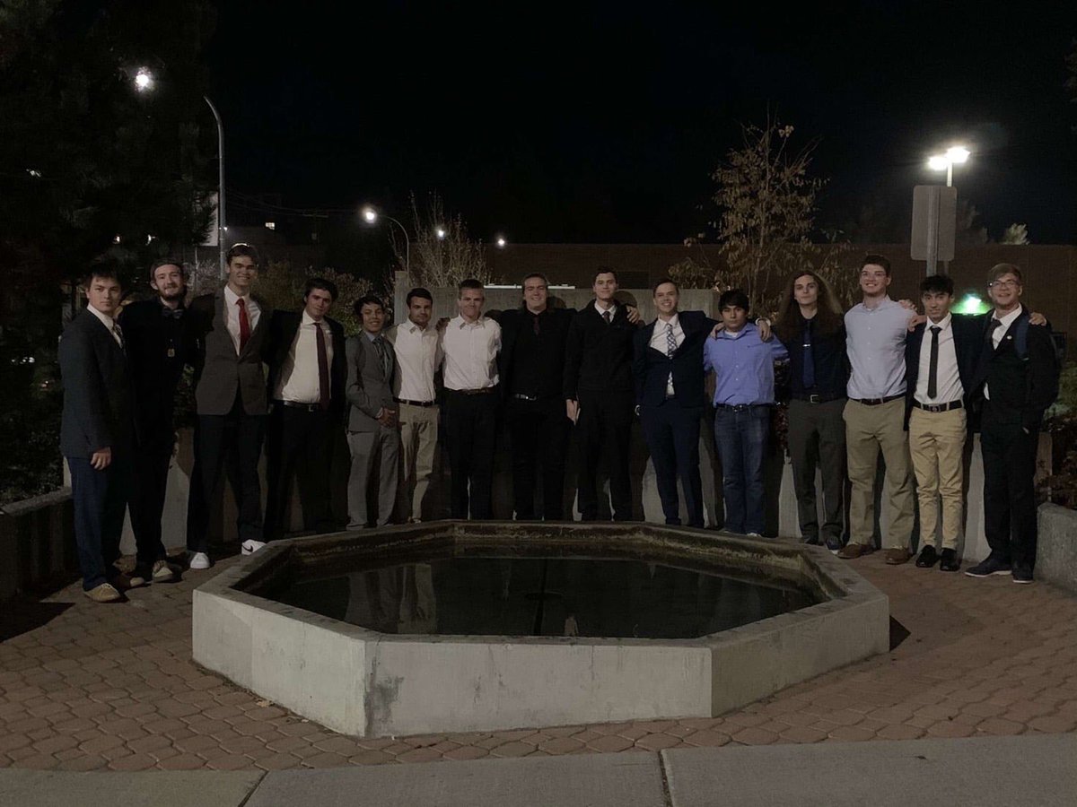 Congratulations to our newly inducted 15 man pledge class! This is the largest pledge class we have seen in years and we are truly grateful and excited to start their journeys and one day call them our brothers #SoLive