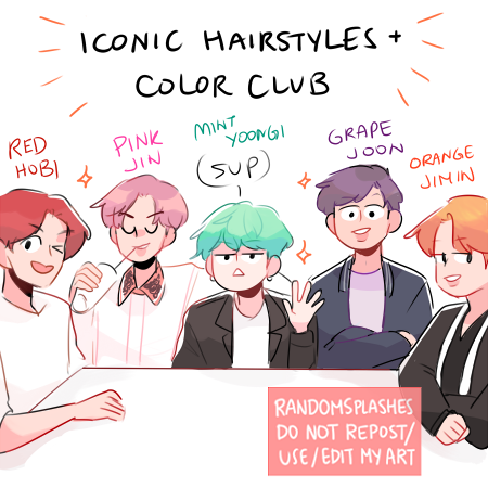 long-haired jungkook meets bangtan's iconic hairstyles + color club

#btsfanart #BTS #JUNGKOOK @BTS_twt 