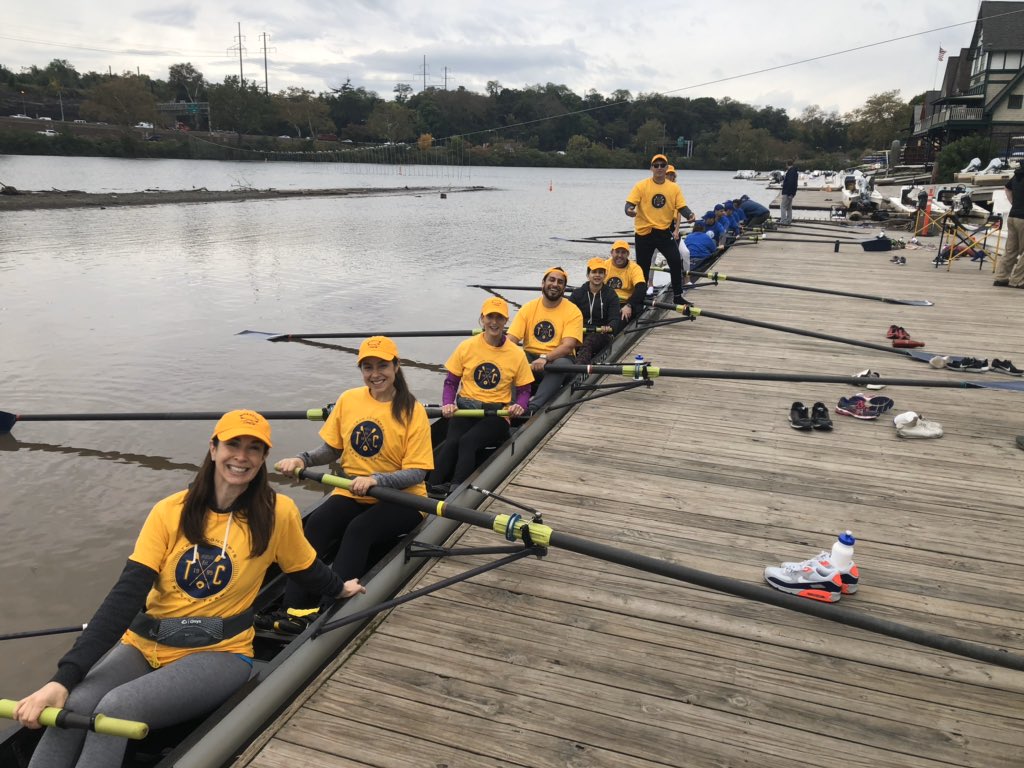 nithyar's tweet photo. We may not have won 🥇but we had FUN! #TwitterTakesWharton #TeamMargeritas 🥉🚣‍♀️🍹🍕 https://t.co/veyflxKXhH