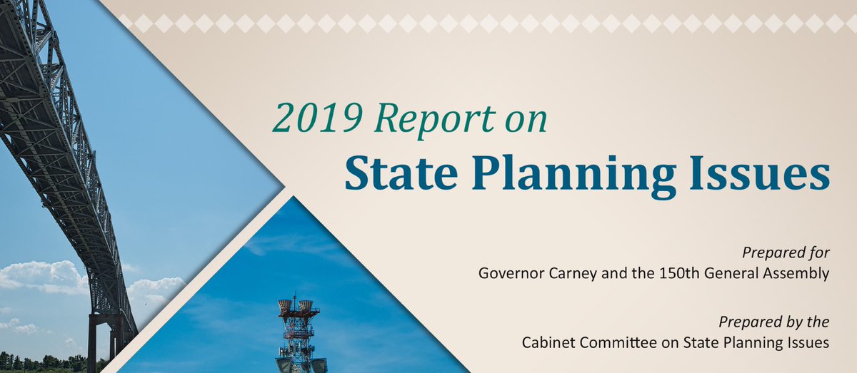 de_omb's tweet photo. The 2019 Report on State Planning Issues is now on the OSPC site.   Check it out at https://t.co/o6C9WPYZZa.  #OSPC https://t.co/mfx3VEgjUE