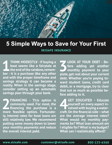 SkiSafeBoating's tweet image. Maybe it takes 1 year of saving or maybe it takes 15, but if you put your head toward something, you can make it happen. Here are a few simple ways to save for your first boat.
.
.
.
#BoatInsurance #BestBoatInsurance #BoatPurchase #Savings #HowtoSave #SavingMoney