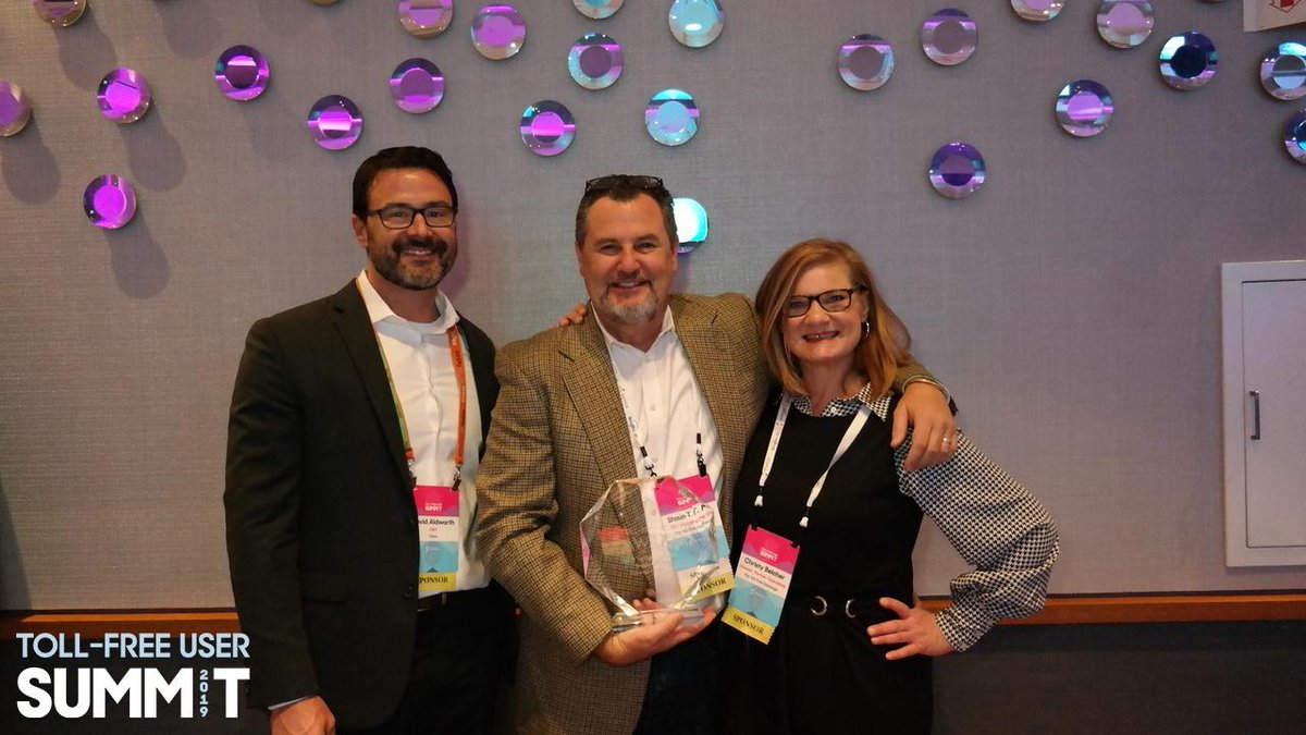TFX_Operations's tweet image. Winner of the Somos 2019 Trailblazer Award!  So very proud to be a part of this phenomenal team 🎉 #TollFreeExchange #JoinTheRevolution #TFUS19