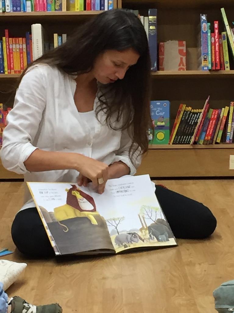 RBrightBooks's tweet photo. Thank you @winstonebooks for hosting a lot of little but loud roaring &amp; squeaking kids whilst I read some of the stories @_JimField and I have created with @HachetteKids 😊 #thewayhomeforwolf #thelioninside https://t.co/8seD7eIbKH