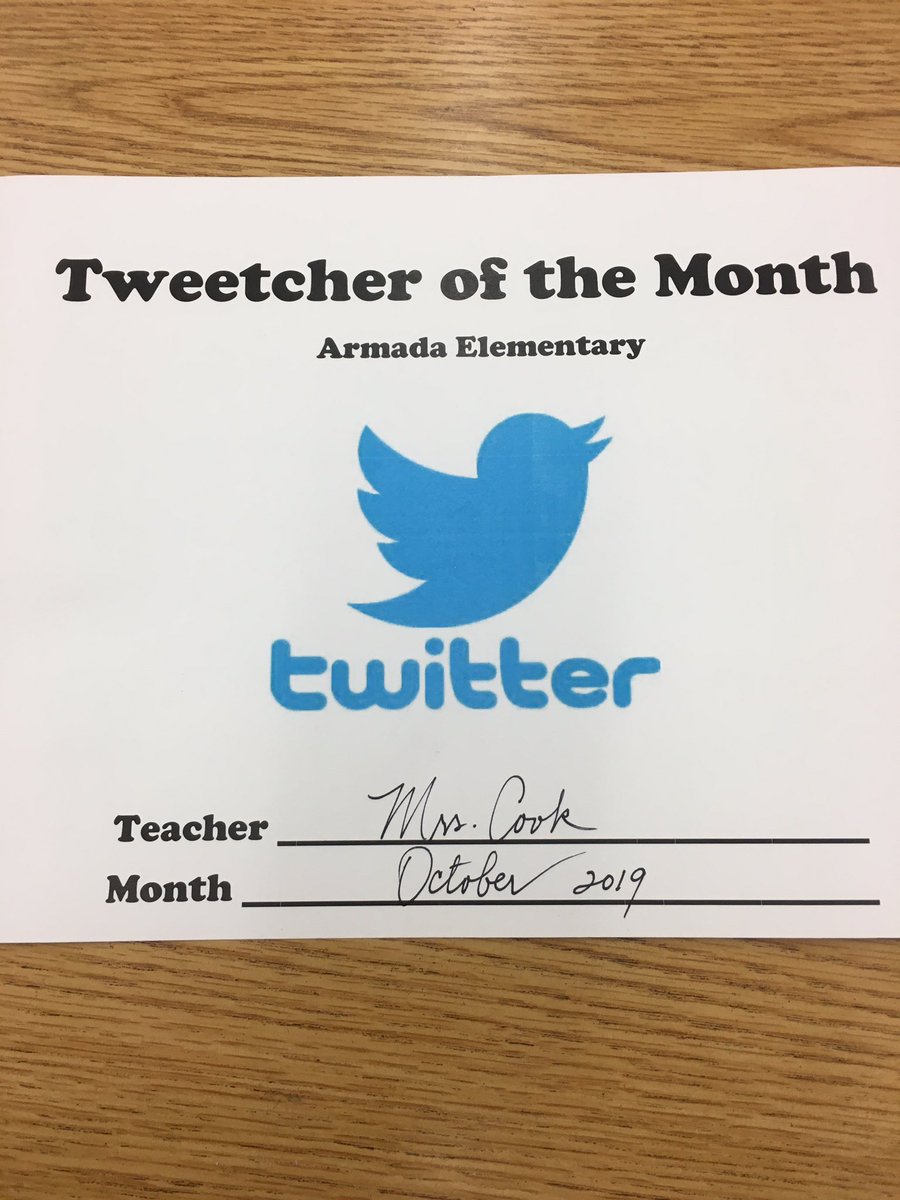 MrsCookInKinder's tweet photo. Learning and growing on Twitter! Thank you #ArmadaElementary #ArmadaElementaryRocks #ArmadaBulldogs https://t.co/ss3GKVhiTo
