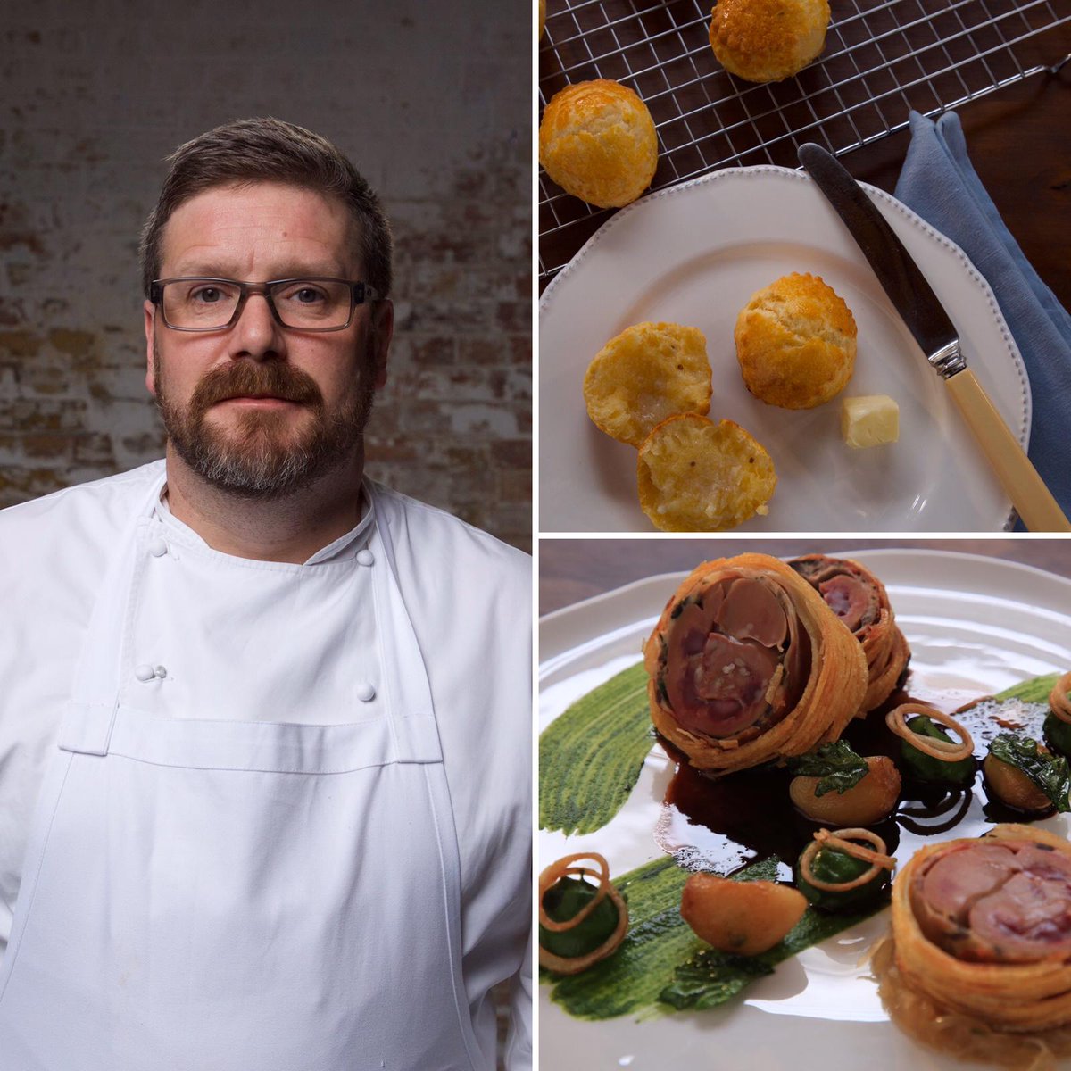 sidneysttv's tweet photo. If you want to see what four dishes have influenced Daniel Clifford, then tune in to My Greatest Dishes on @FoodNetwork_UK in 15 minutes! #foodie #Mygreatesdishes #cheflife https://t.co/3uus7tRVTA