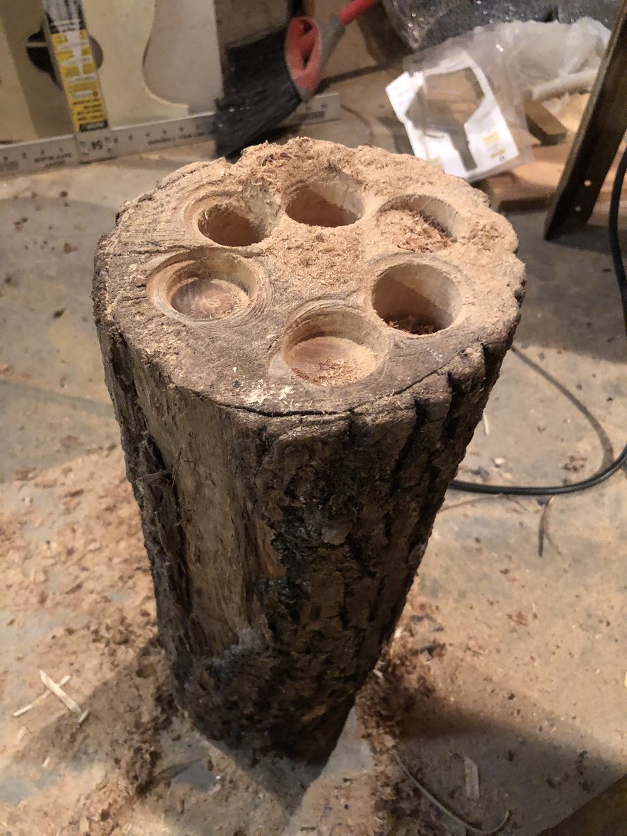 AgentIroquois's tweet photo. Made some pretty good progress today on my new #Oneida #waterdrum. Yaw^ko Uncle Donnie (my dads twin) https://t.co/63nB6thWtJ