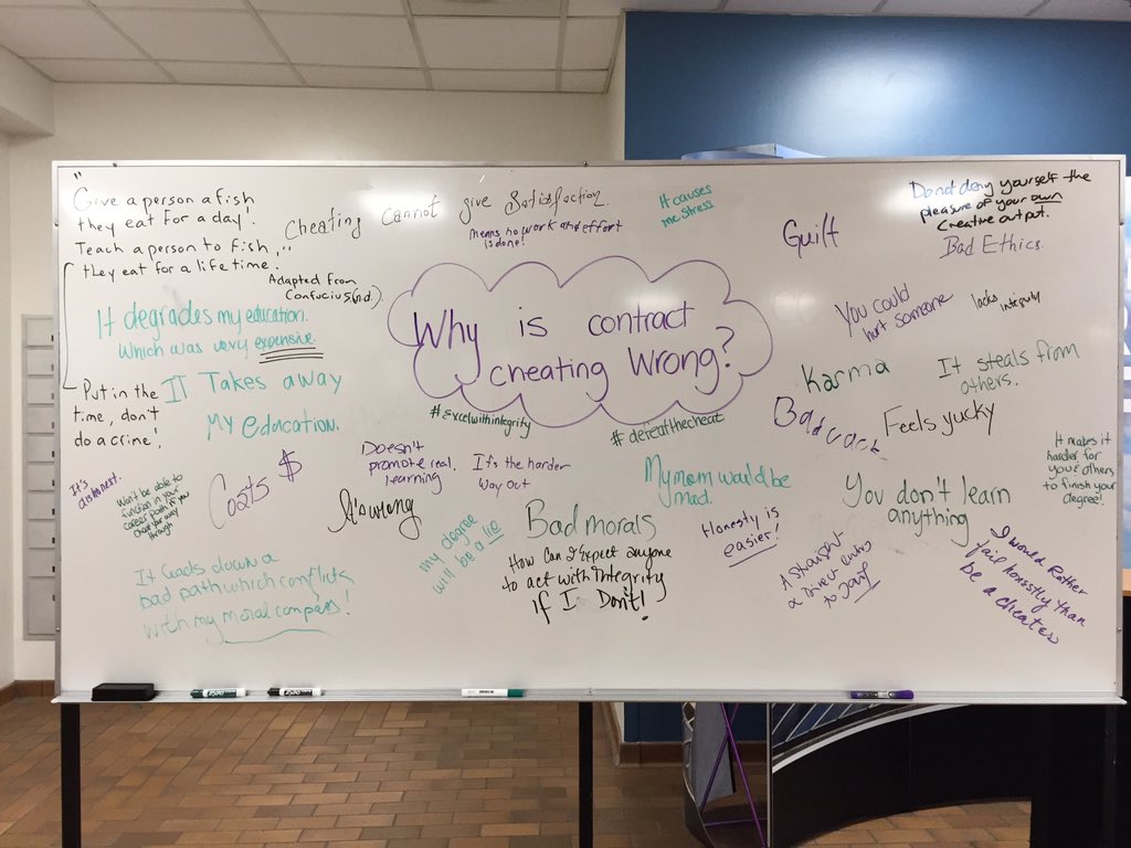 LC_LearningDev's tweet image. So many pledges to #DefeatTheCheat and #ExcelWithIntegrity from @LethCollege students today!