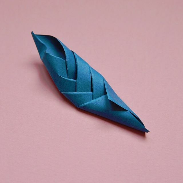 reinasaur's tweet photo. This shrimpy cocoon is my attempt at tortelli piacentini. This is the first one where I didn’t fold the paper version exactly as it would be folded if it were pasta dough. There’s a beautiful weaving action for this with dough which translates to a big c… https://t.co/3CPqrKPxUc https://t.co/vvNYC4UNdH