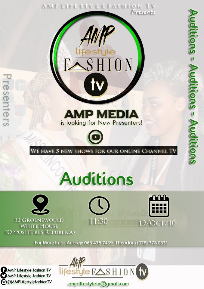 FashionAmp's tweet photo. We are looking for new Presenters!
RSVP if interested! https://t.co/jLjSc8oCA6