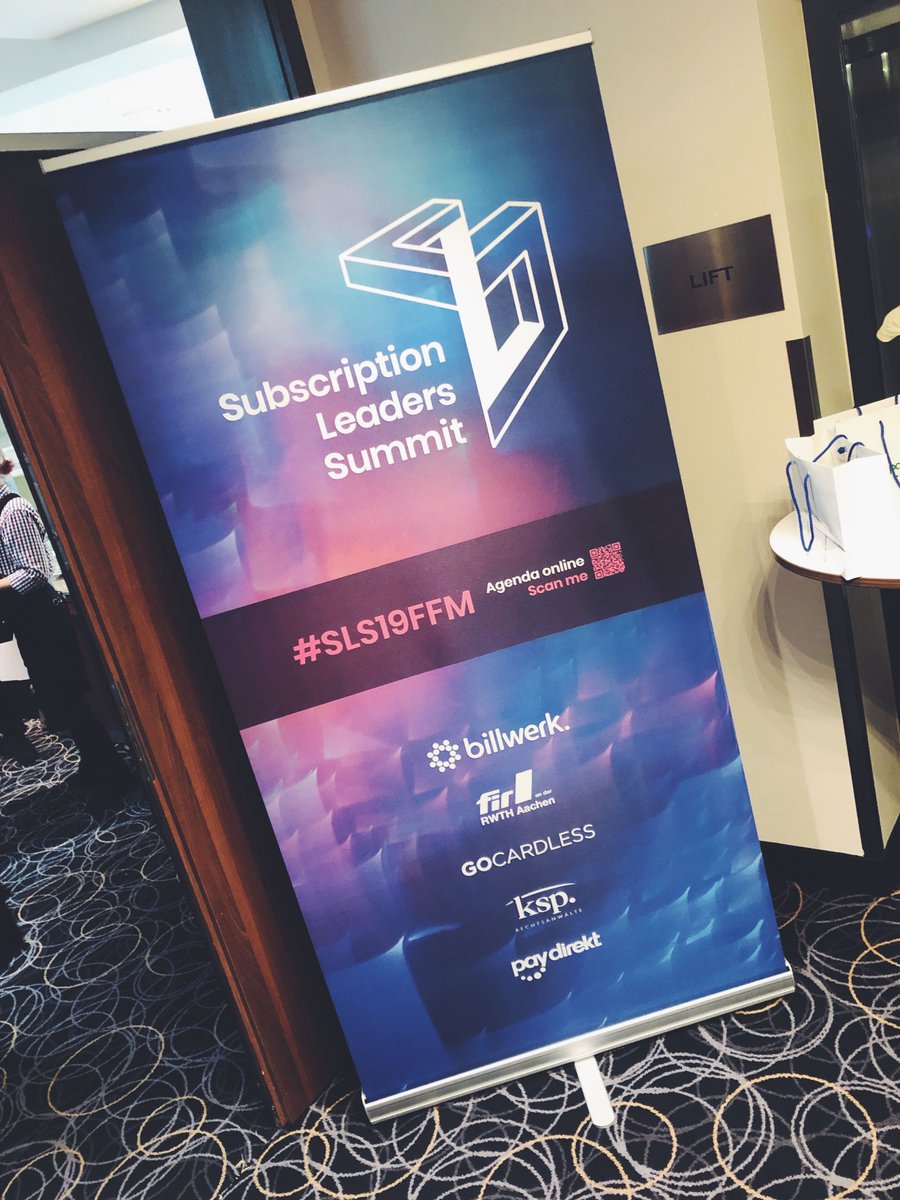 GoCardlessDE's tweet photo. Gestern durften wir beim @billwerk_com #sls19ffm in Frankfurt spannende Eindrücke sammeln (inklusive ein Interview mit unserem Managing Director Sven)!
Danke für ein interessantes Event! https://t.co/FXCWPRhHXT