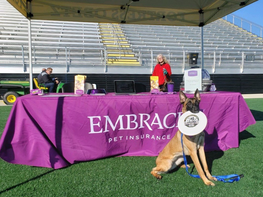 Thank you to K9 Frisbee Toss & Fetch for including us in your Worldwide Championship event, and recommending us to your Toss & Fetch community. → embracepetinsurance.com/k9frisbee #K9TossAndFetch #Frisbee #TossAndFetch #PetInsurance #WednesdayThoughts #EmbraceYourPets