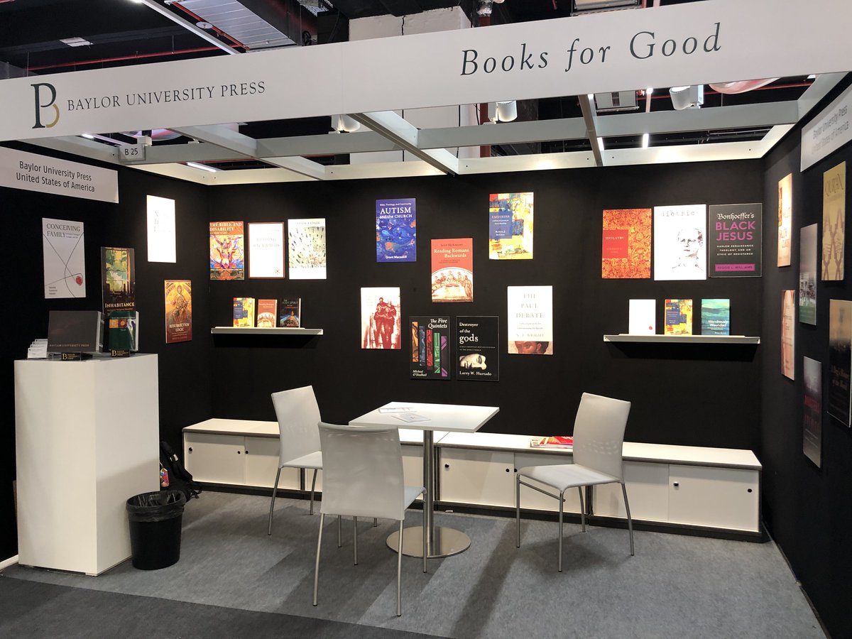 Baylor_Press's tweet image. Baylor University Press is at the 2019 Frankfurter Buchmesse (@Book_Fair) in Frankfurt, Germany! Swing by our booth OR swing by baylorpress.com to check out our new releases 📚📚📚

#booksforgood #frankfurtbookfair2019 #FrankfurterBuchmesse #Germany