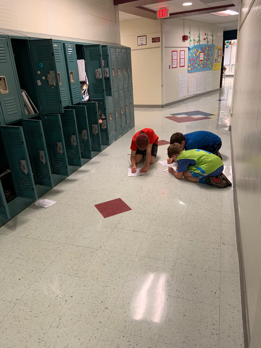 Moore_Math's tweet image. Oh my these awesome thinkers! If you haven’t done the Locker Problem you’re missing out! Love that they went straight to modeling the situation.