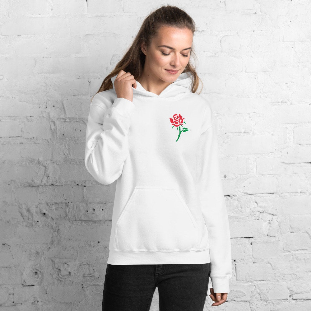 Rose Aesthetic Unisex Hoodie, Rose Hoodie, Rose Pocket Hoodie etsy.me/2MKCPZ6 #etsy #rosehoodie #rosepockethoodie #sheisunstoppable #myfavoriteseason #gamedayapparelco #roses #roseshirts #roseshirt #rosehoodies #rosehoodiesquad #rosehoodie #rosesweatshirt #rose