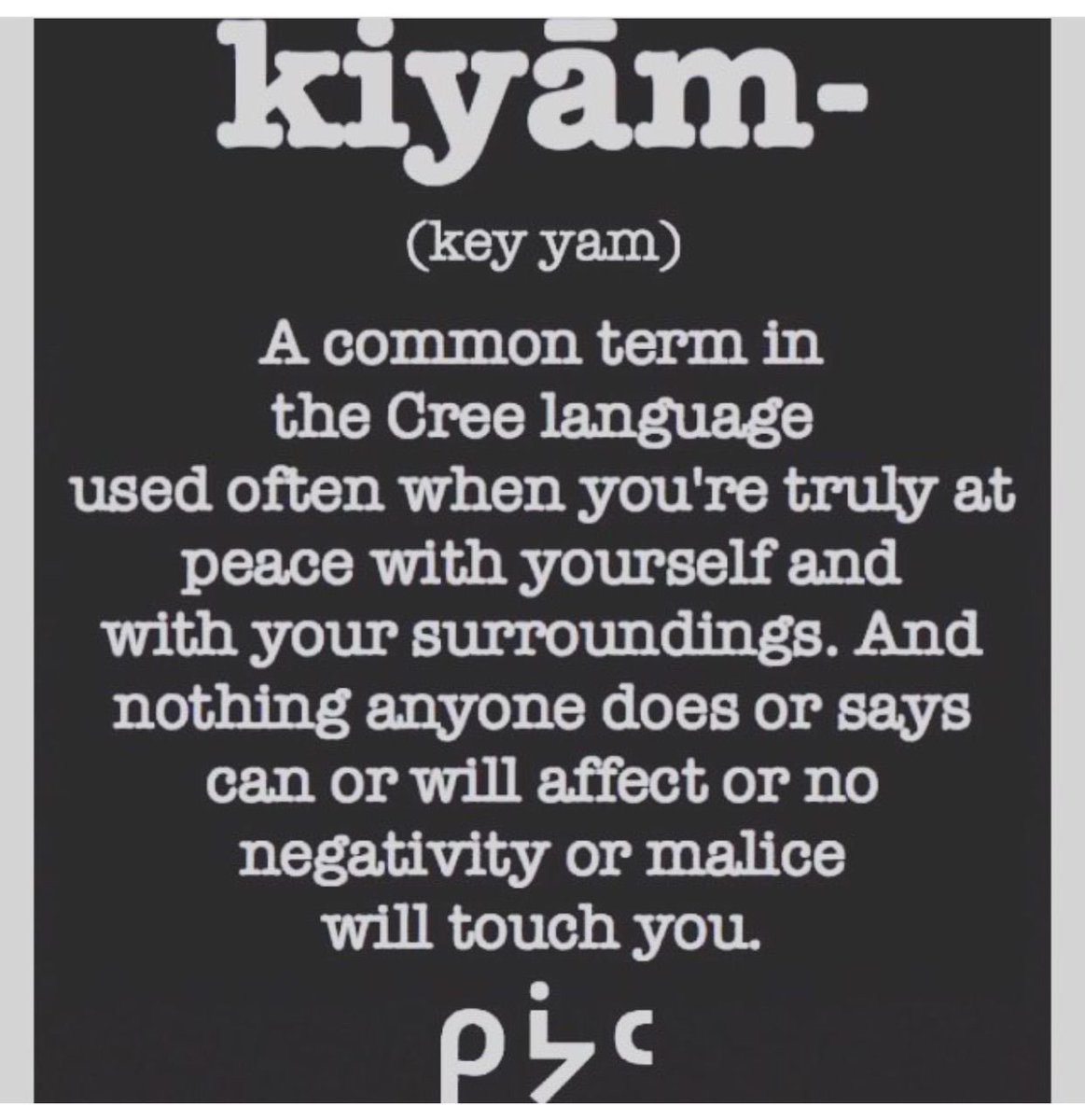 Thank you #creesimonsays for your presentation on language and culture. And for teaching us that “sometimes you have to smile and say: kiyām”. @WicihitowinYXE #wicihitowin2019