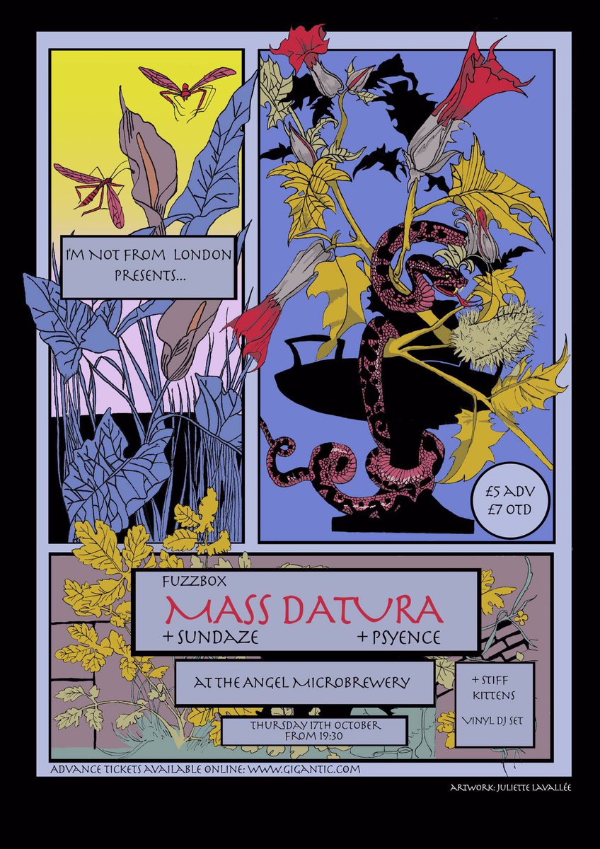 Tomorrow! <a href="/massdatura/">Mass Datura</a> @velvetblushband  #sundaze <a href="/angelmbrewery/">The Angel Microbrewery</a> <a href="/Gigantic/">Gigantic Tickets</a>