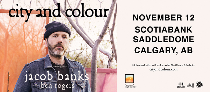 X929's tweet photo. Don't be a Stranger and RT this by 8p tonight for your chance to win tickets to @cityandcolour at the Scotiabank Saddledome, November 12! https://t.co/BUPeJh9n16 https://t.co/EYB46u3XWR