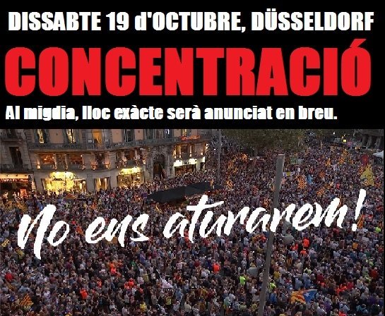 Am Samstag in #Düsseldorf
19.10.19 um 12h00