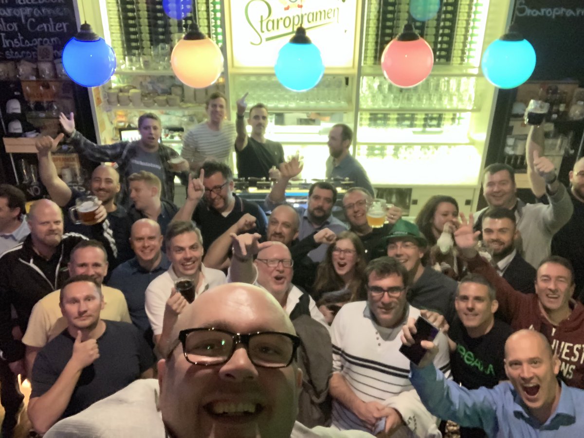 Was not sure if this had posted from the basement then it posted 3 times lol, what a night with amazing people #VanguardSummit