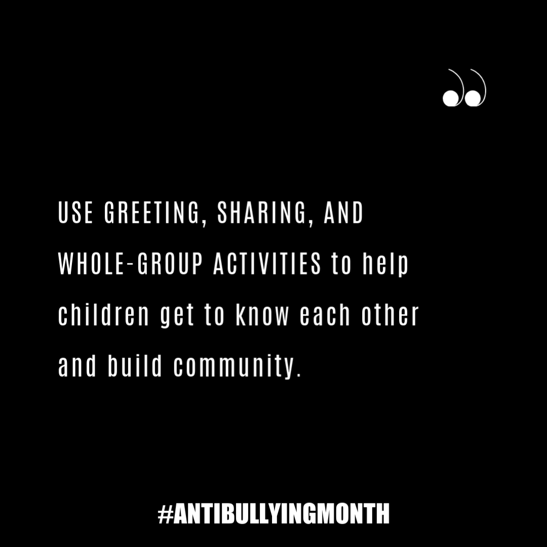 responsiveclass's tweet photo. When children understand the purpose -- that greeting each other contributes to everyone's feeling #included in the classroom #community -- they will be more likely to stay invested in keeping greeting safe and friendly.

#AntiBullyingMonth #preventbullying #kindclassrooms #SEL https://t.co/P3kPXdGYWc